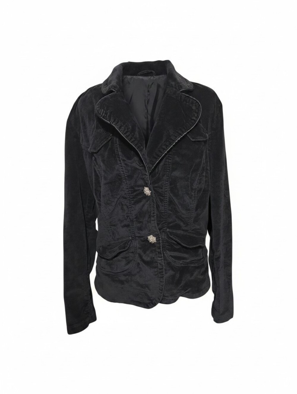 Kikit Jeans Black Women's Blazer Jacket XL